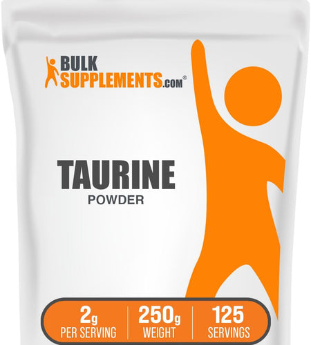 .COM Taurine Powder - Taurine Supplement, Taurine 2000Mg, Amino Acids Supplement - Heart Health Supplements, Unflavored & Gluten Free, 2G per Serving, 250G (8.8 Oz)