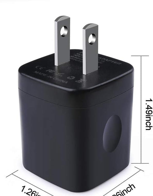 Load image into Gallery viewer, Wall Charger,Charger Cube,Charging Block Fast Charge 3Pack Dual Port 2.1A Power Brick Phone Charger Plug Box Head for Iphone 14 Pro/13/12/11/Xs Max/Xr/8/7/6 Plus,Samsung Galaxy S22 S21 S10 S9 S8 Plus
