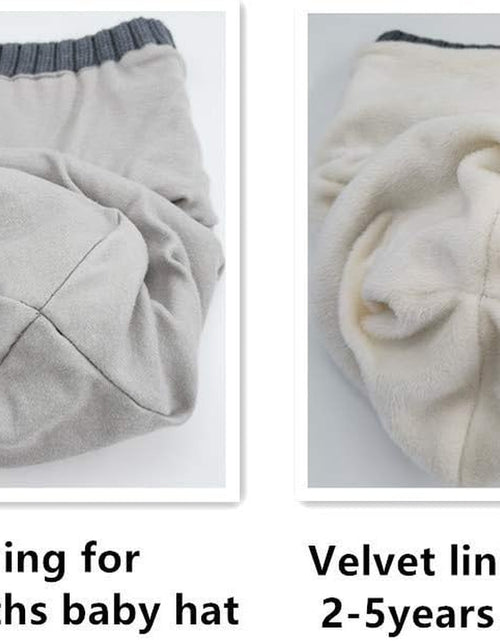 Load image into Gallery viewer, Baby Winter Hat Scarf Set, Unisex Infant Toddler Kids Hat Scarf
