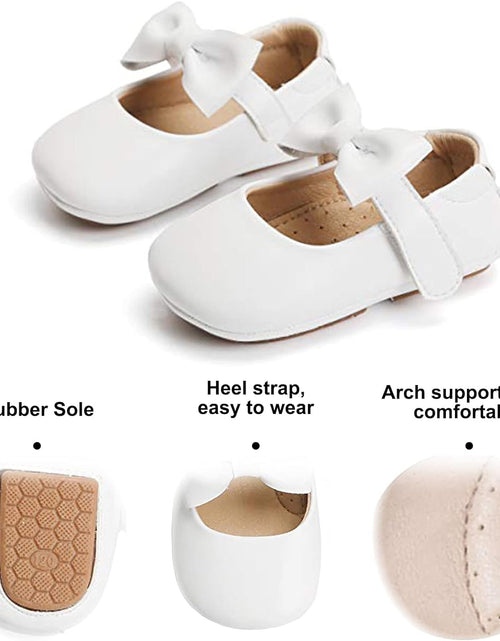 Load image into Gallery viewer, Soft Sole Leather Baby Shoes - Infant Baby Walking Shoes Moccasinss Rubber Sole Crib Shoes
