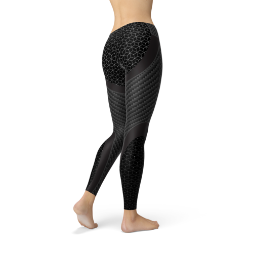 Load image into Gallery viewer, Womens Carbon Fiber Sports Leggings
