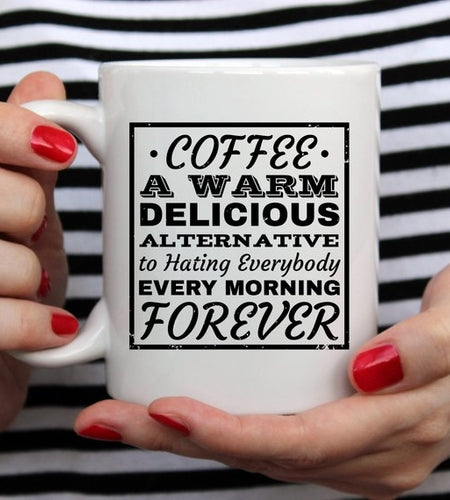 Funny Coffee Mug, Unique Coffee Mug, Ceramic